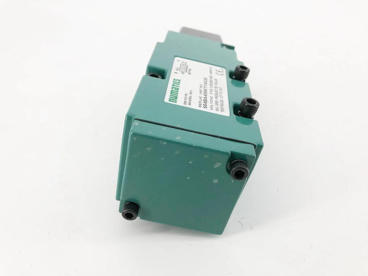 New Numatics 554BA400KT14X30 Solenoid Valve 1/2" NPTF110/120V 150psig - No Box