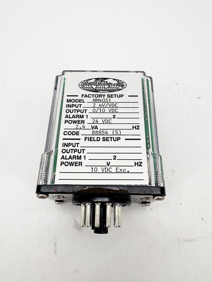 New Wilkerson Instrument MM4051 Strain Gauge Input Transmitter 24VDC