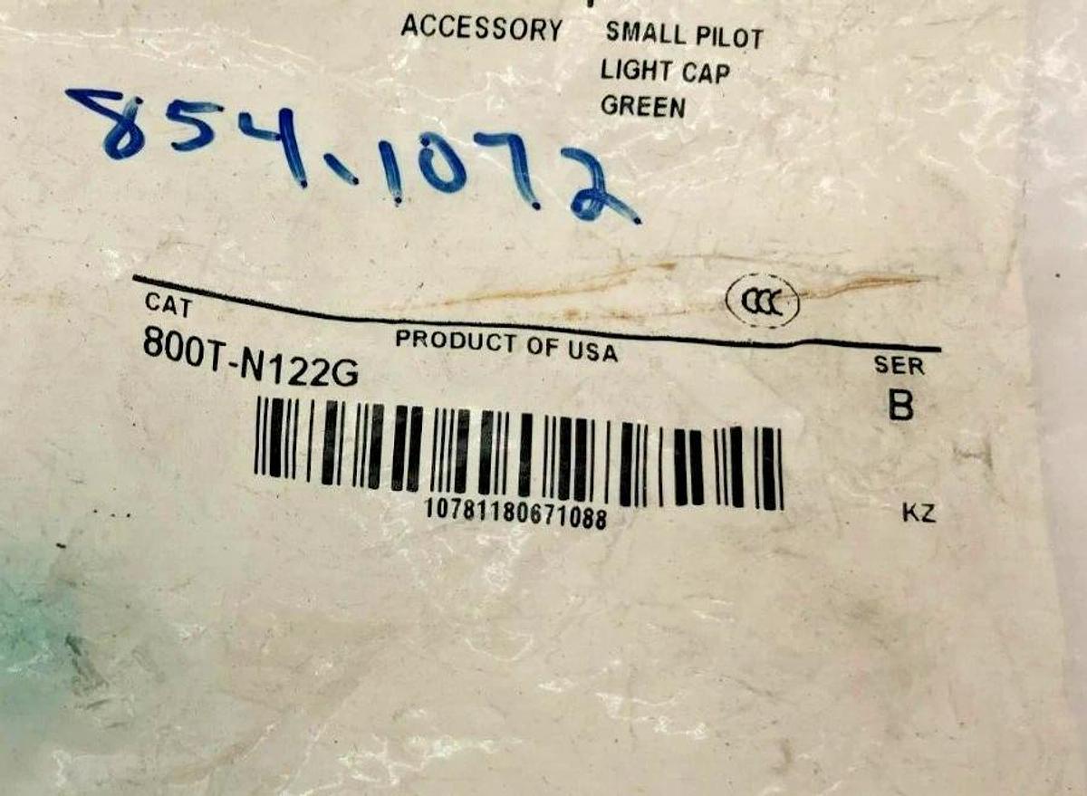 Lot of 7 New Misc. Allen Bradley Pilot Light Caps 800T-N122 800T-N126