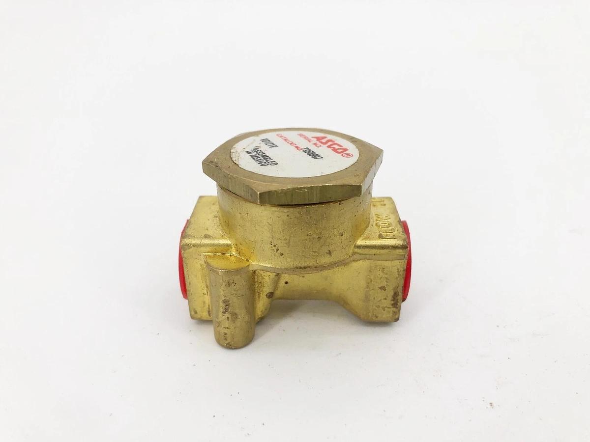 New Asco V0121V Brass Check Valve 1/4" 150 PSI