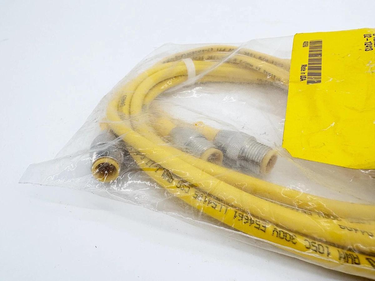 New Turck V8RK-2/RS4-0.2/0.2/0.2/CS11632 VB2 Molded Twin Junction Cable U2-12413