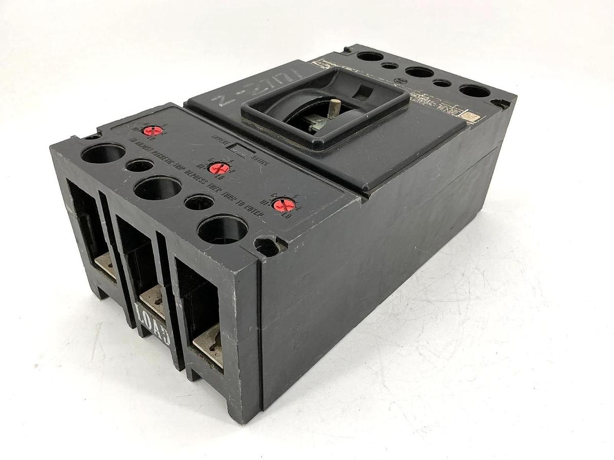 Used Westinghouse LB3400F Circuit Breaker 3P 300A 600VAC MISSING SWITCH
