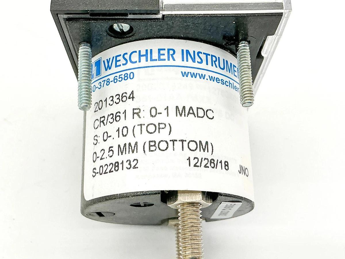 Weschler Instruments 2013364 Filter Module Meter Kit0-2.5mm 850V AGR K037203-E