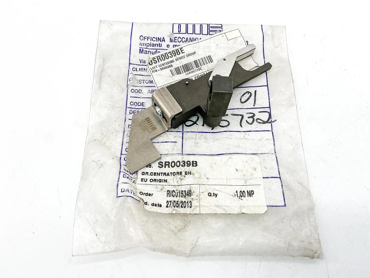New OMS SR0039B Left Centering Device Assembly DR0094-0464 031515