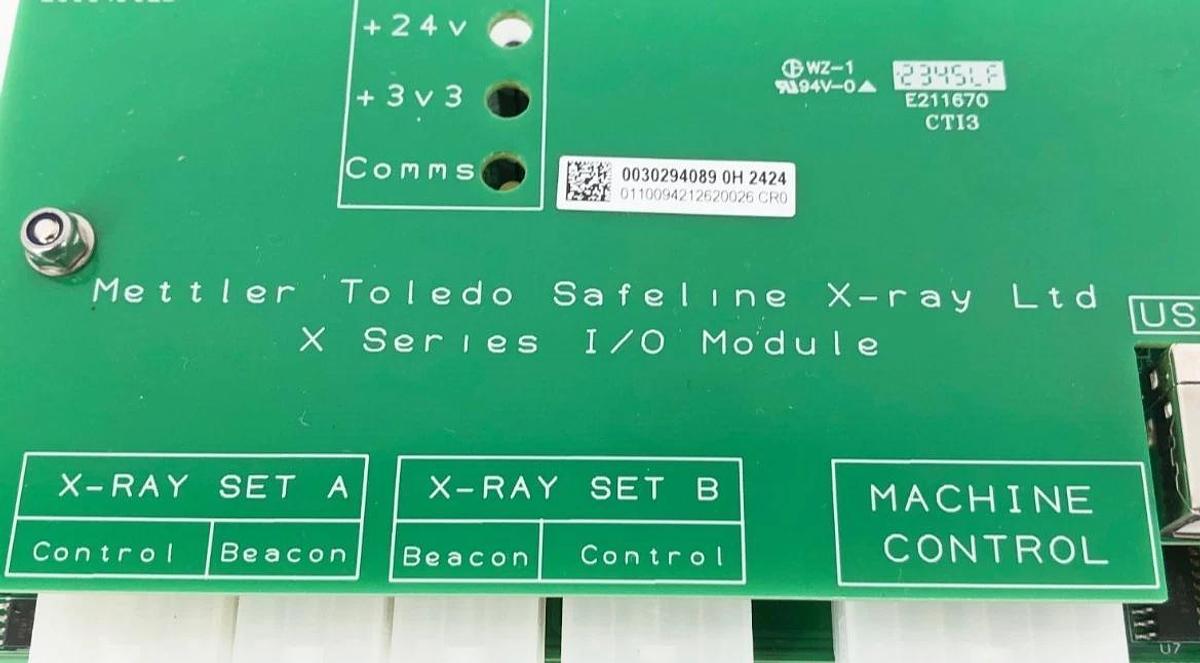 New Mettler Toledo 30294089 Safeline X-Ray X Series I/O Module - No Box