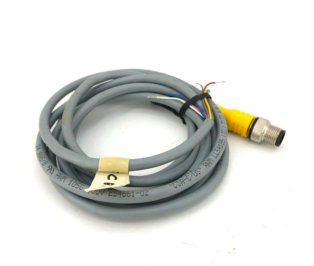 New Turck RSC 8T-2 Eurofast Cordset M12 Male 2M Length U2143-66