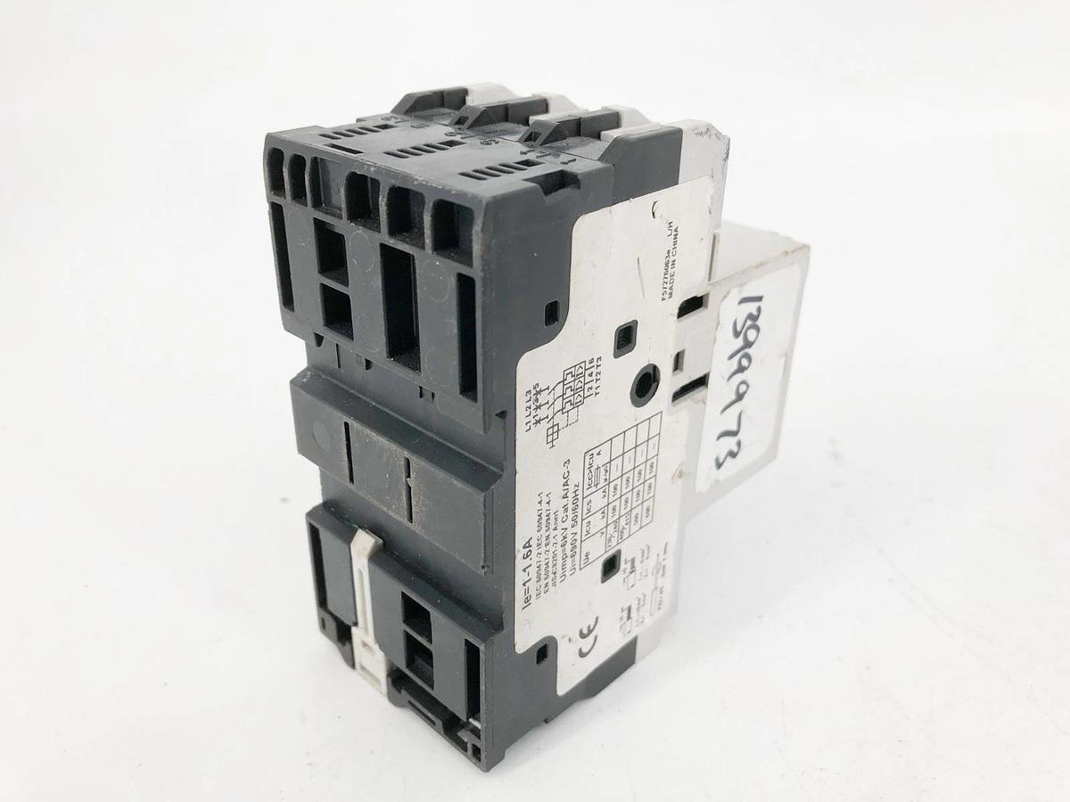 Used Lot of 3 Fuji Electric BM3RHB-1P6 Manual Motor Starters 1-1.6A