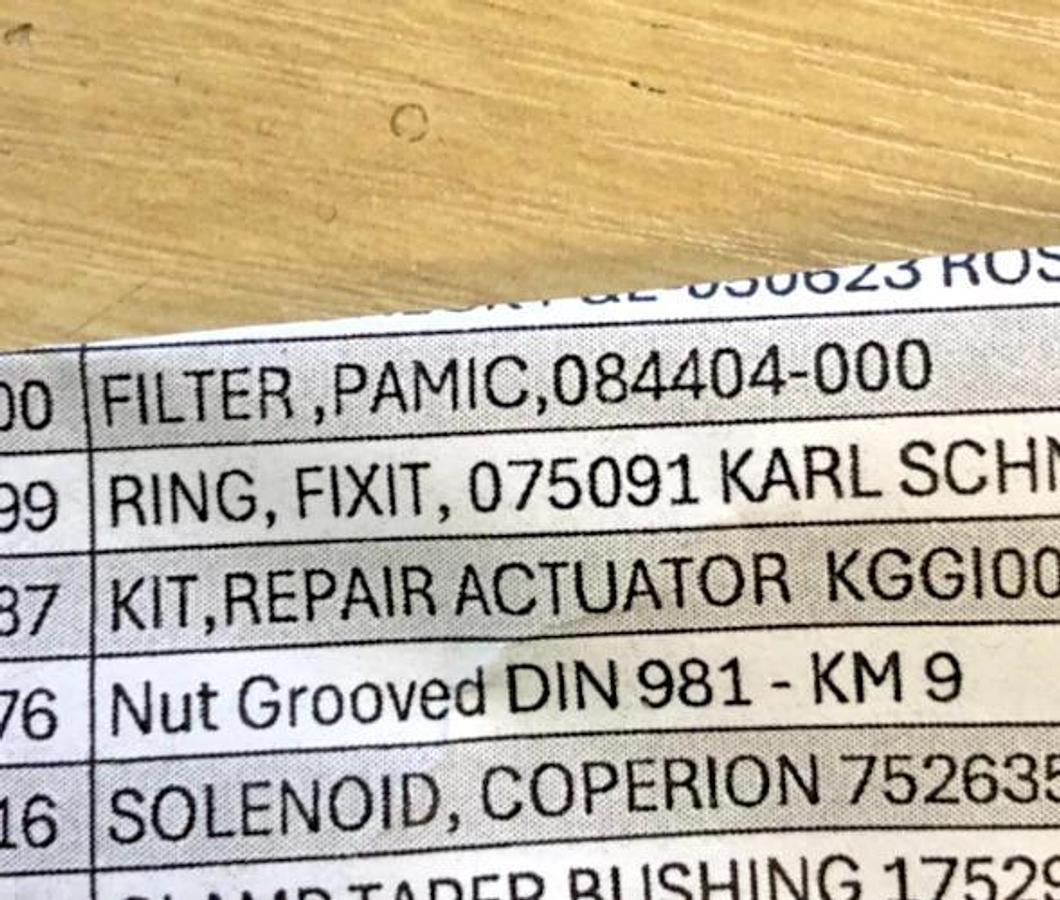 New Pamic 084404-000 Filter 71198145 - No Box