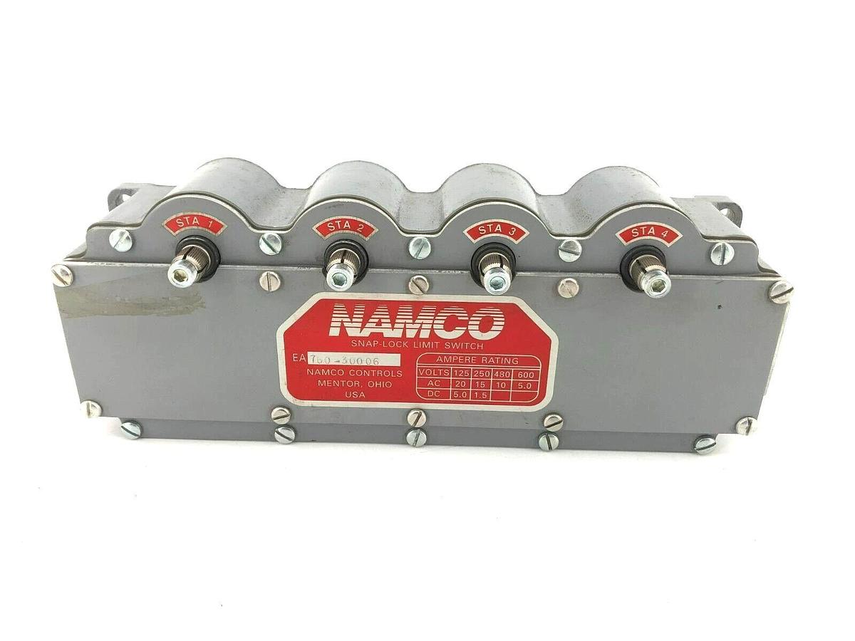 New Namco Controls EA760-30006 Snap-Lock Limit Switch 125/250/480/600VAC