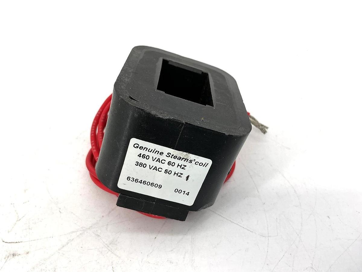 New Genuine Stearns 636460609 Coil 380/460VAC 50/60HZ 6-3-64606-09 - No Box