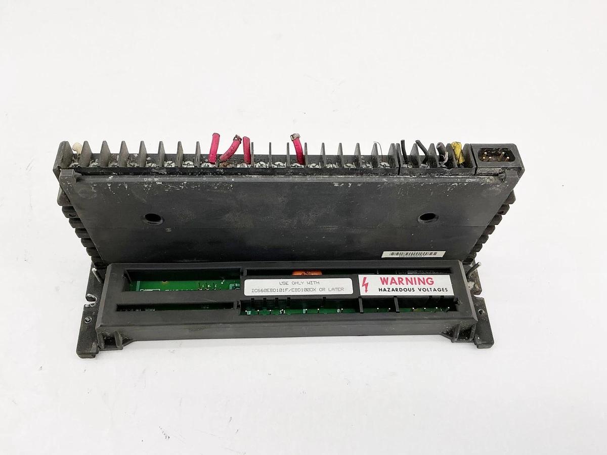 Used GE Fanuc IC660TSD100K Terminal Assembly 115V 8PT Low Leakage