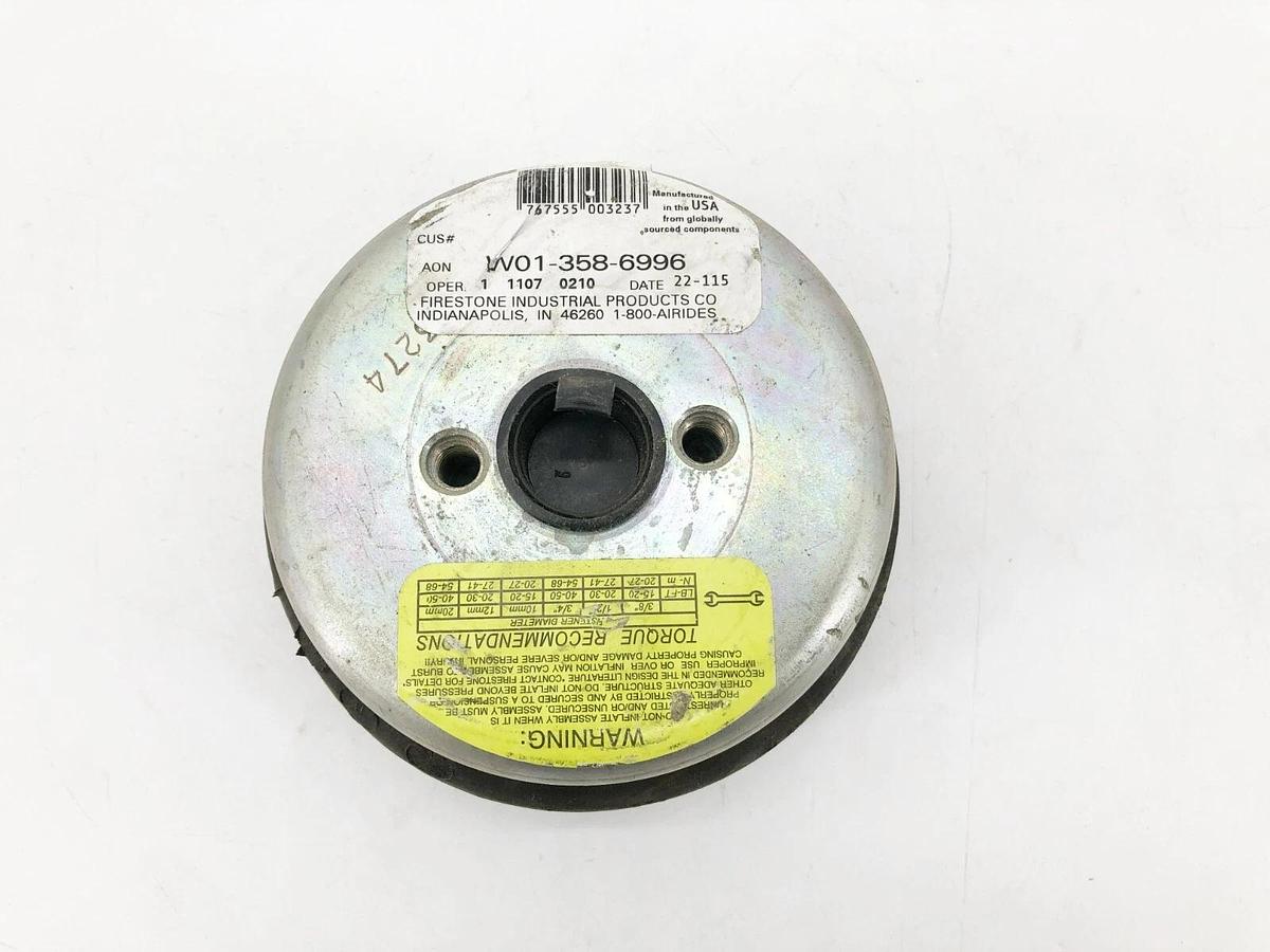 New Firestone W01-358-6996 Single Convolute Air Spring 3/4 NPT Air Inlet
