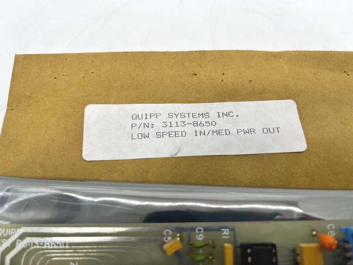 Quipp Systems 3113-8650 Low Speed In/Med Power Out Board