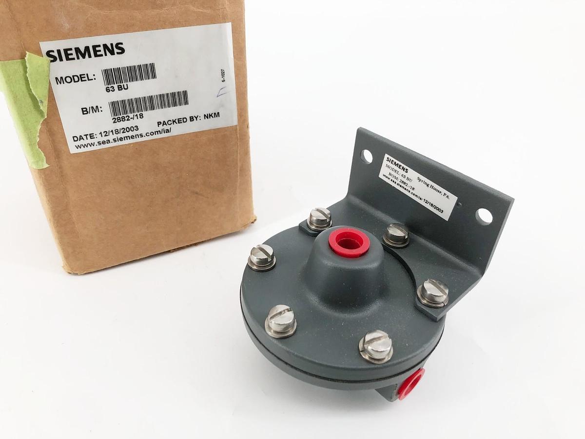 New Siemens 63BU Constant Differential Flow Controller