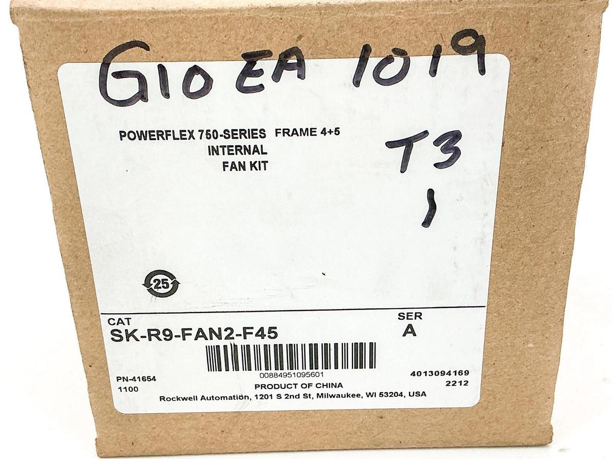 New Allen Bradley SK-R9-FAN2-F45 Powerflex Internal Fan Kit 24V Ser.A
