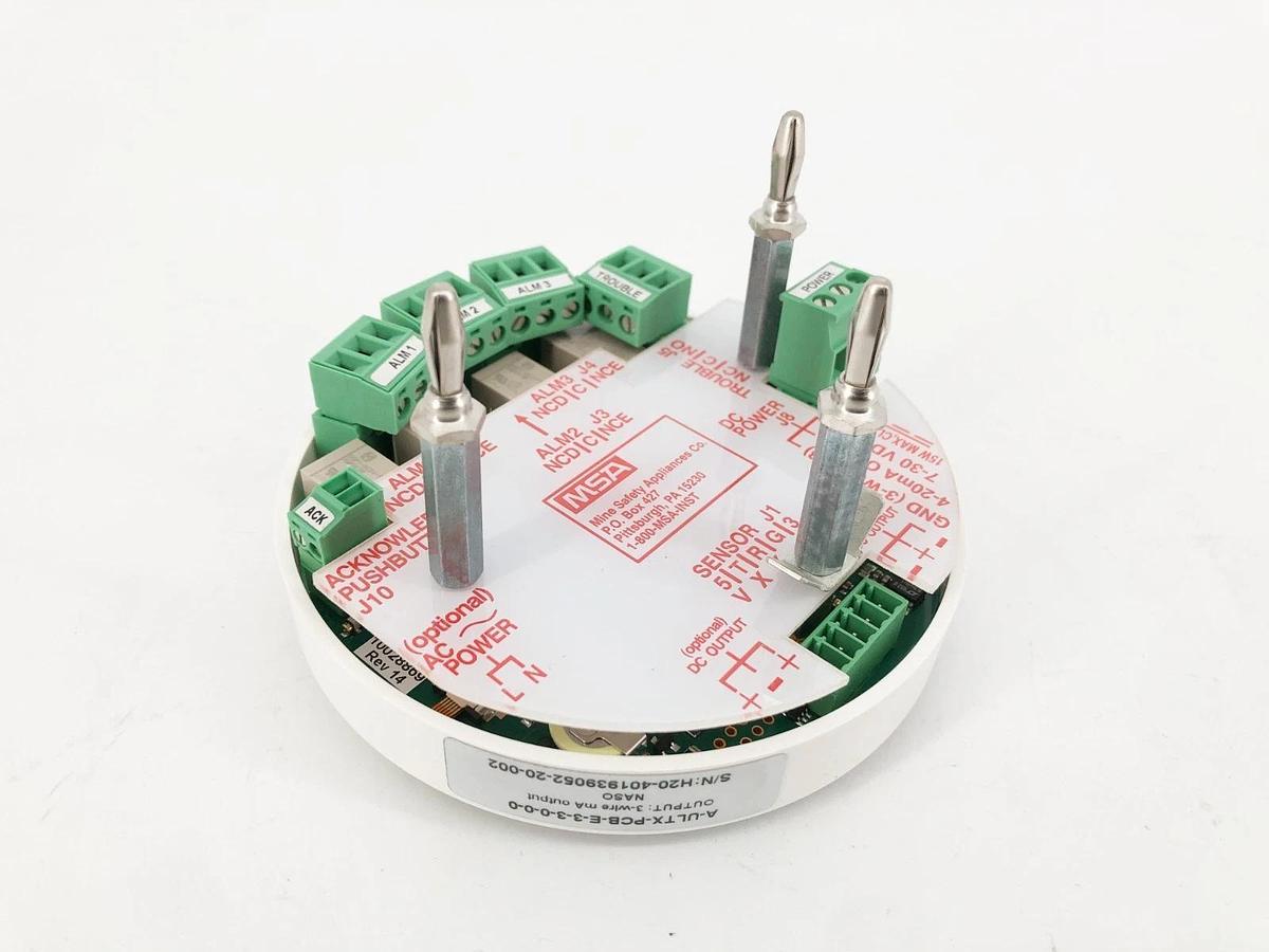 New MSA A-ULTX-PCB-E-3-3-0-0-0 Ultima XE Gas Monitor 3-Wire mA Out