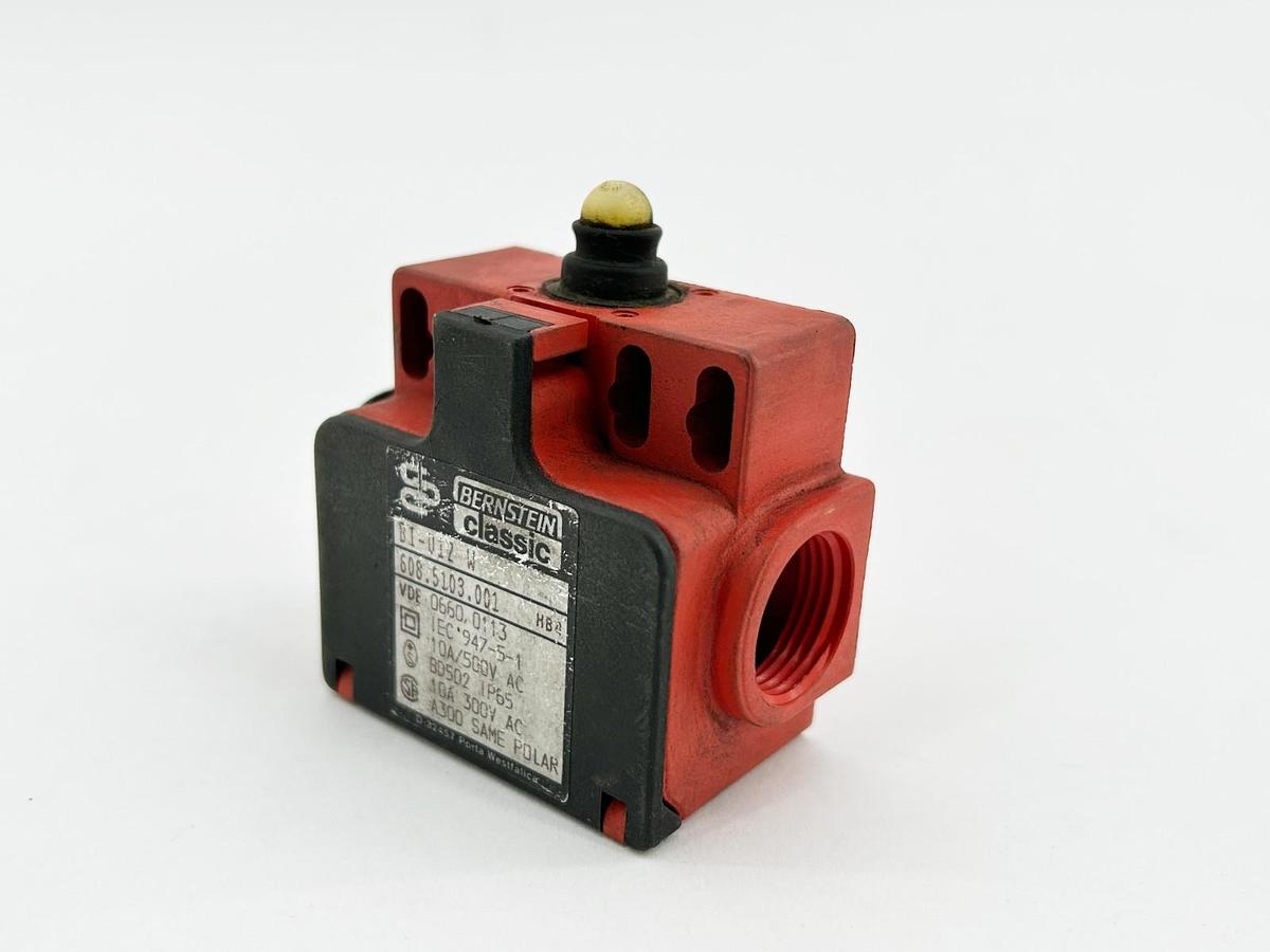 Used Bernstein BI-U1Z-W Limit Switch 10A 500V IP65 608-5103-001