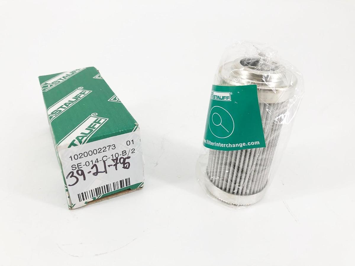 New Stauff SE-014-C-10-B/2 Pressure Filter 10 Micron 1020002273