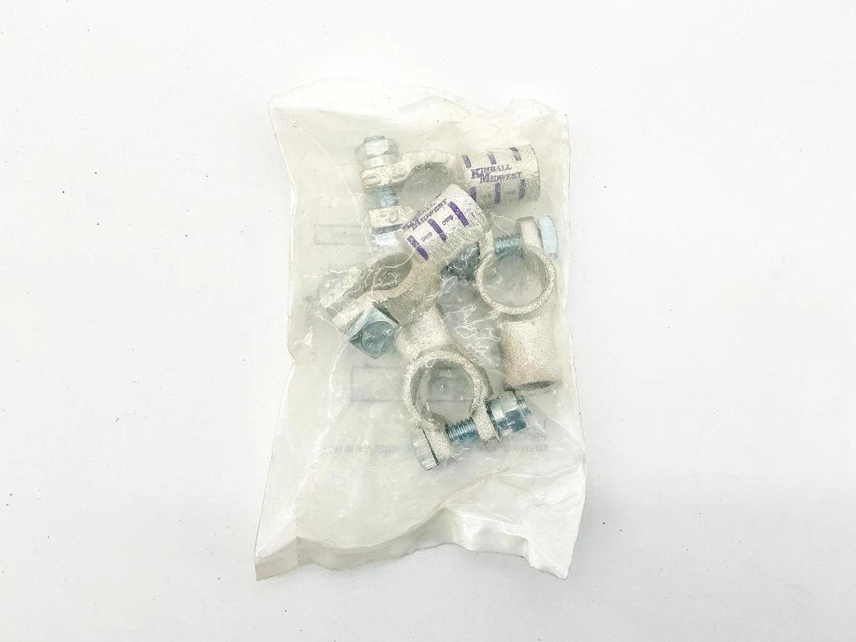 New Pack of 4 Kimball Midwest 27724 Positive Battery Terminal 3/0 Purple