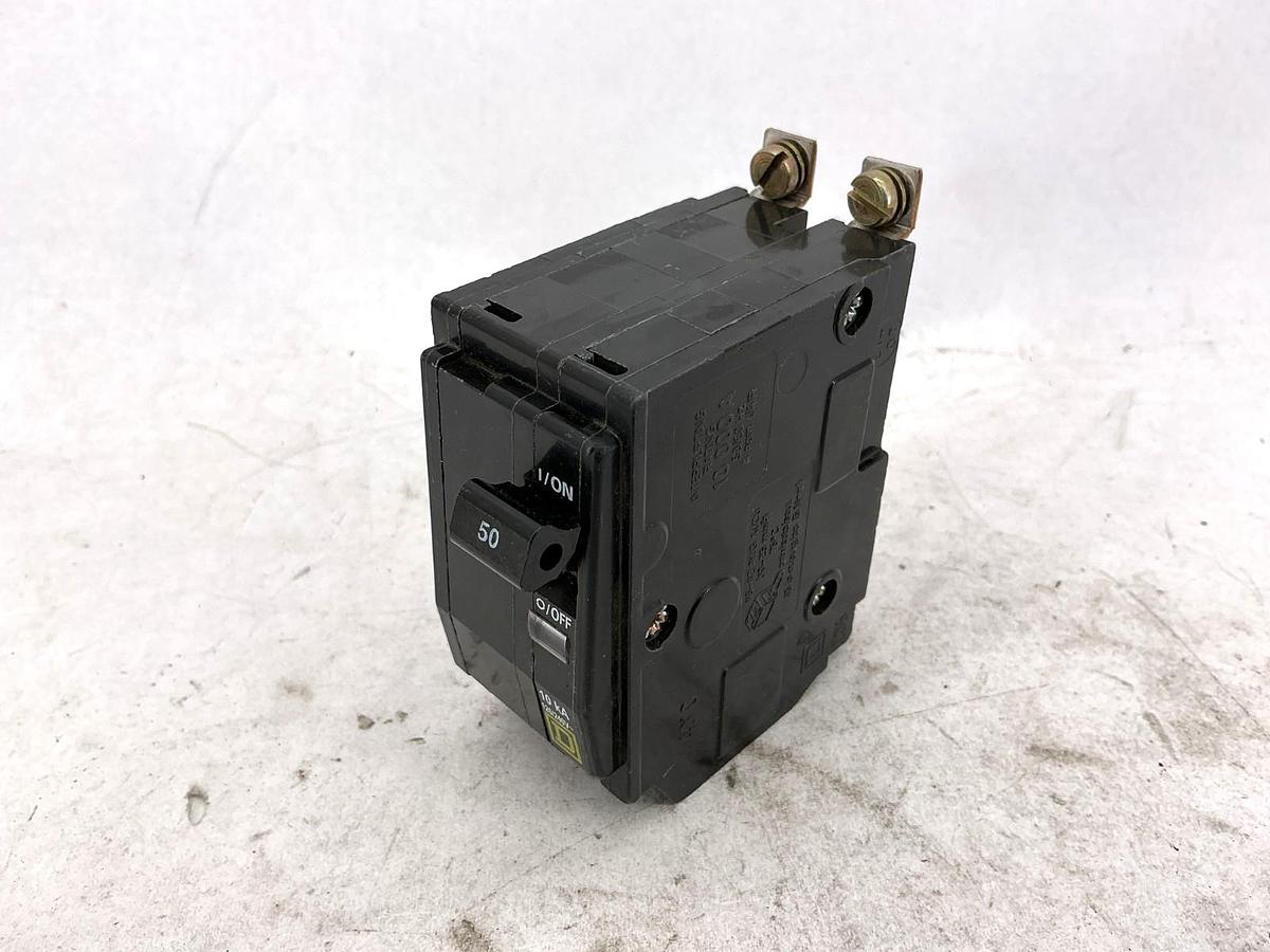 New Square D QOB250 Circuit Breaker 2-Pole 50A 120/240V - No Box
