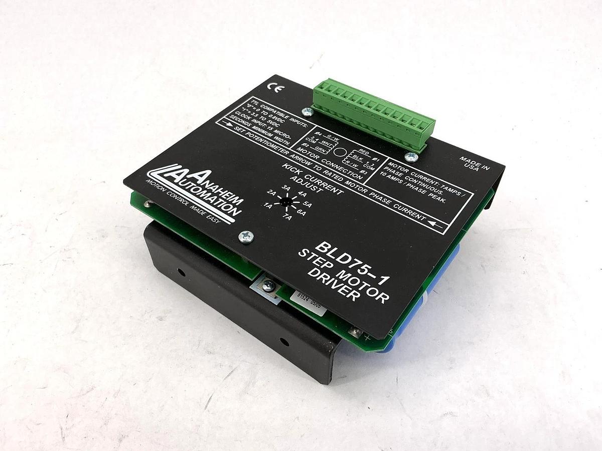 New Anaheim Automation BLD75-1 Bilevel Step Motor Driver Unipolar Op 10A 24VDC
