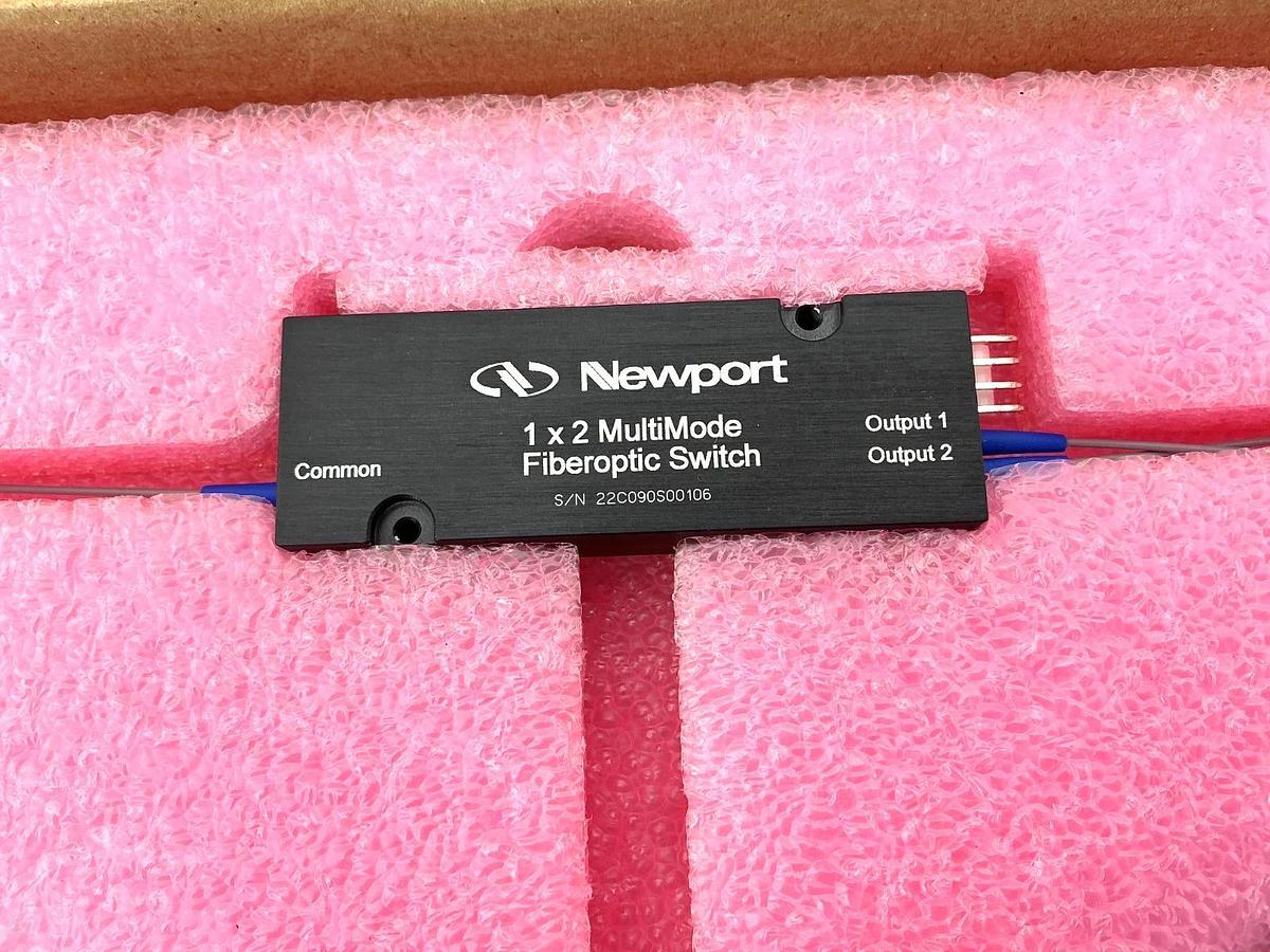 New Newport SP-12-62-N-8/13-N-N-9-1-Z 1X2 Fiberoptic Switch MPSN-62-12-OPT