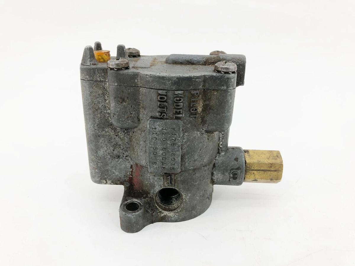 Used Schrader Bellows K175-8035 Pilot Valve 120/110VAC 50/60Hz