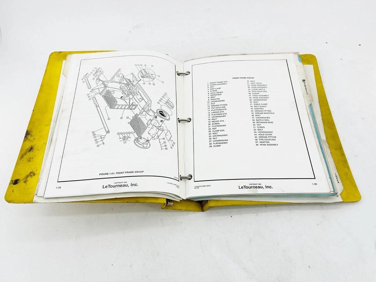 Used LeTourneau 4594 Maintenance Manual 2003
