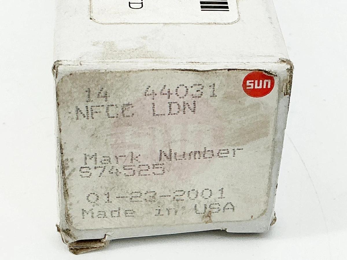 New Sun Hydraulics NFCC-LDN Fully Adjustable Needle Valve