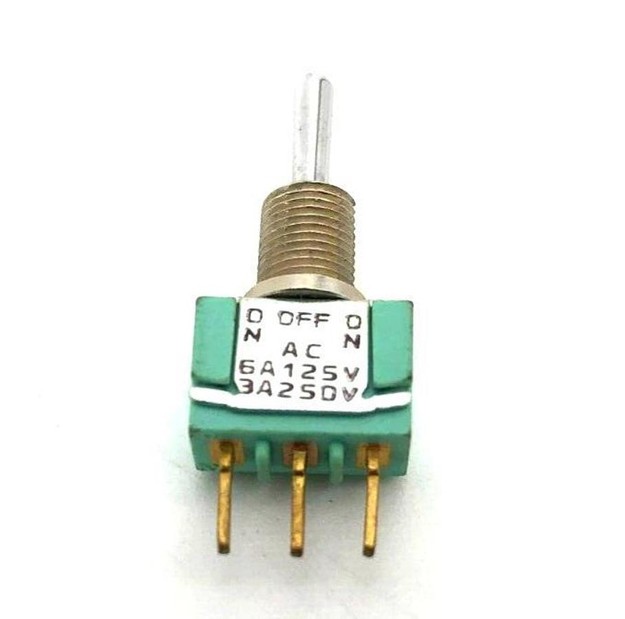 Lot of 2 Alco New MTA 106G Mini Toggle Switches 6A@125V 3A@250V