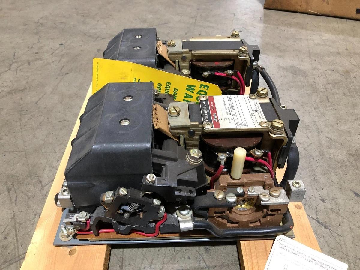 Used Westinghouse 11210K3CCNA Life-Line Starter 50 HP 110V 90A Size 3 (As Is)