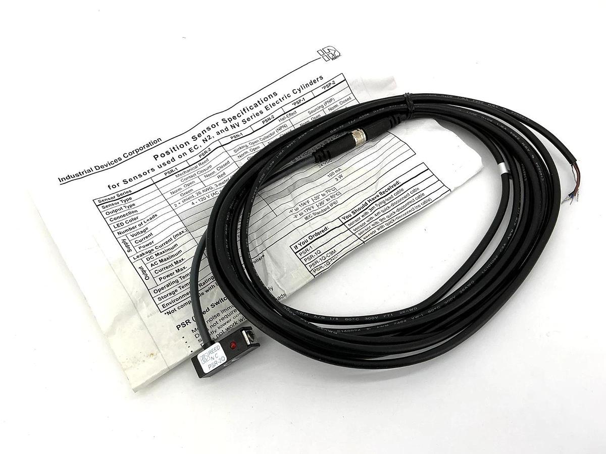 New IDC Industrial Devices Corporation PSR-2Q Position Sensor 6W 4-120V - No Box