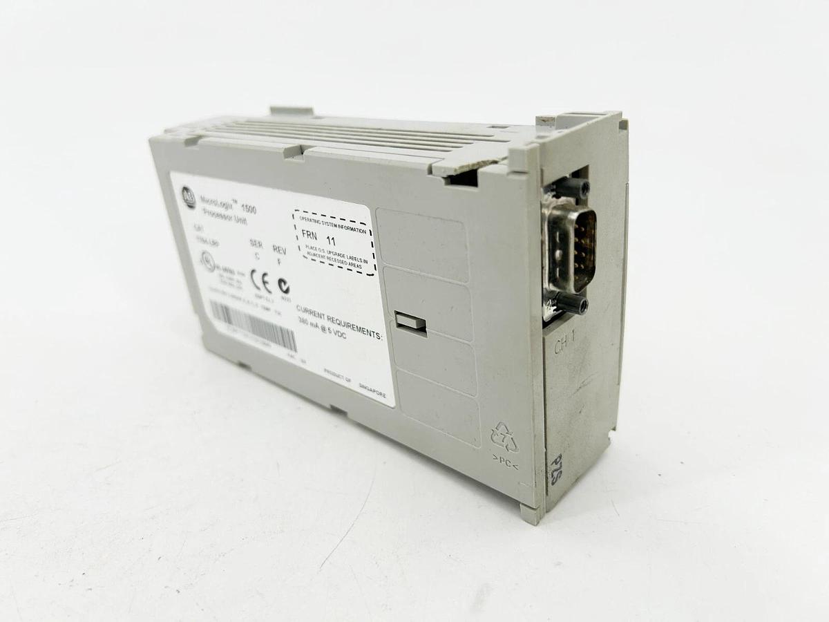 Used Allen Bradley 1764-LRP Processor Module 14K Word 5A 380mA 5VDC - for parts