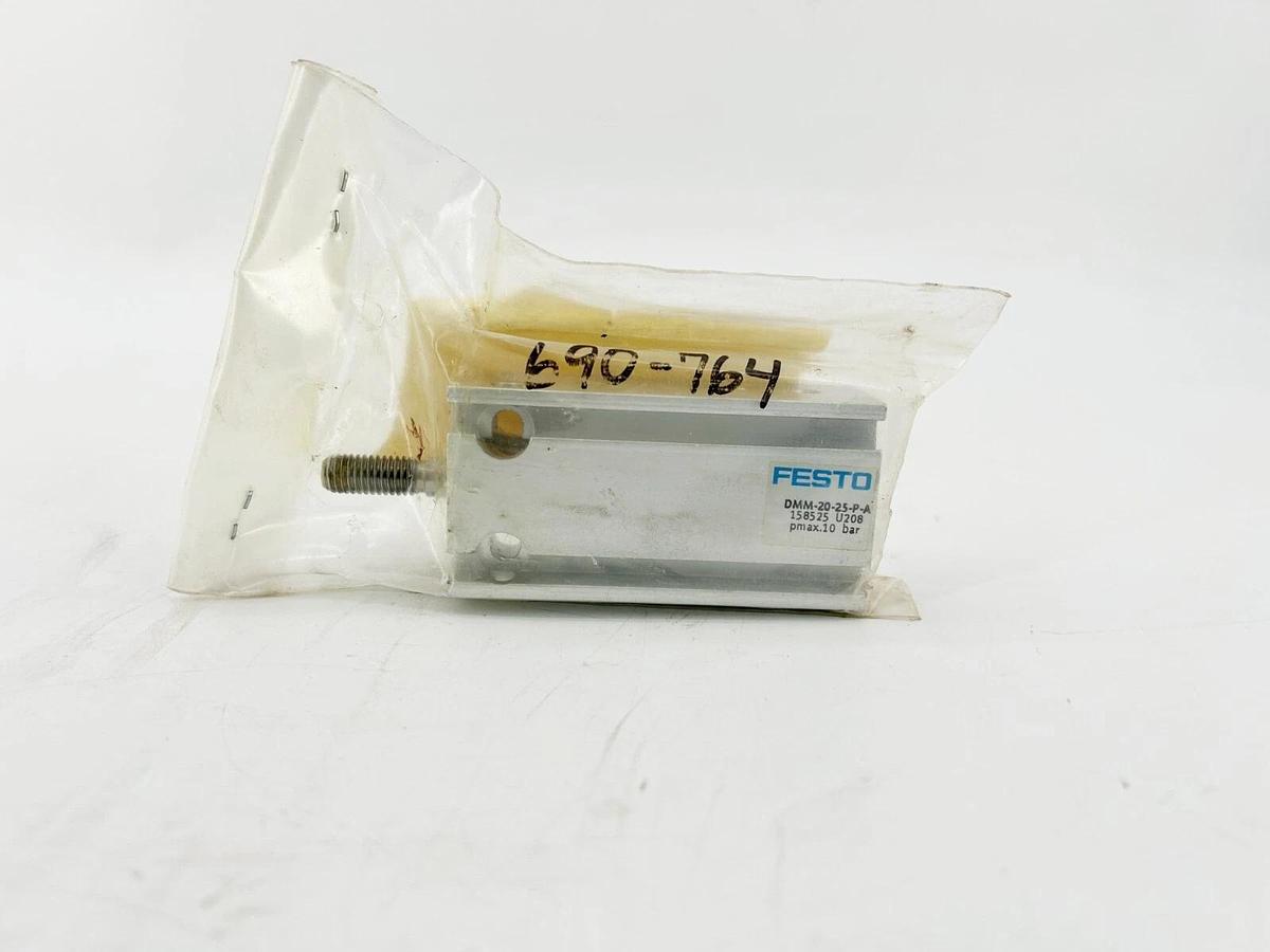 New Festo DMM-20-25-P-A Compact Cylinder 10Bar 158525