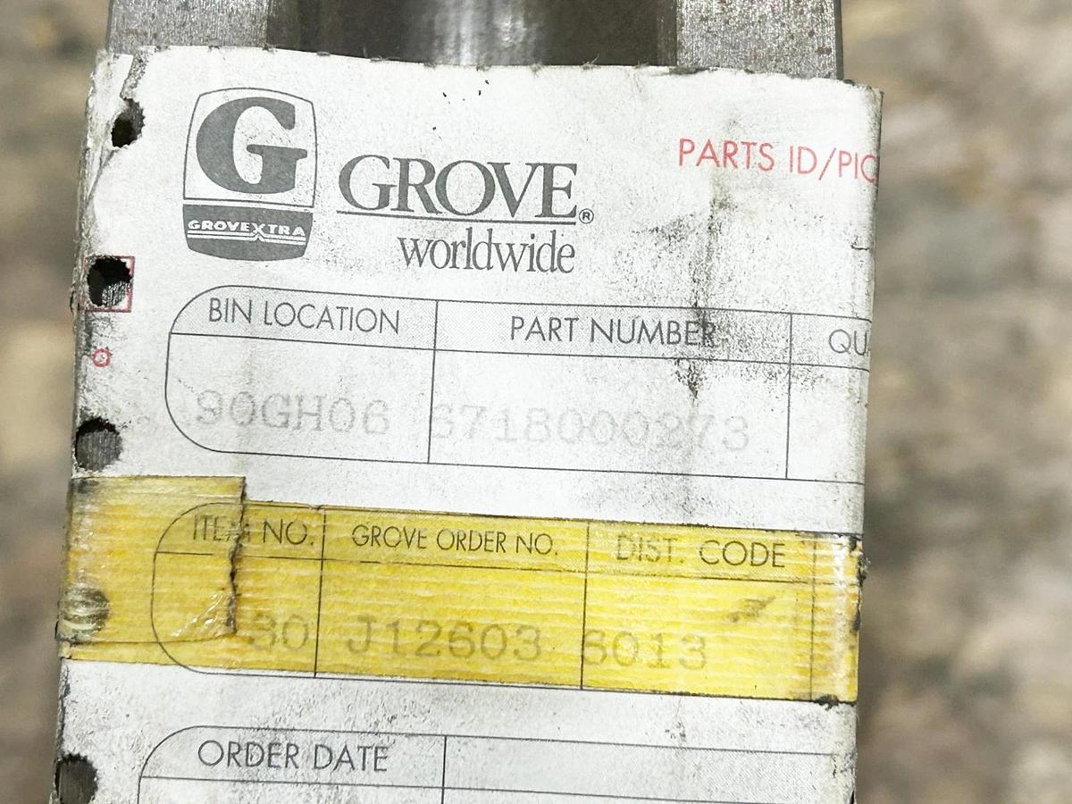 New Grove S718000273 V Belt Pulley Sheave