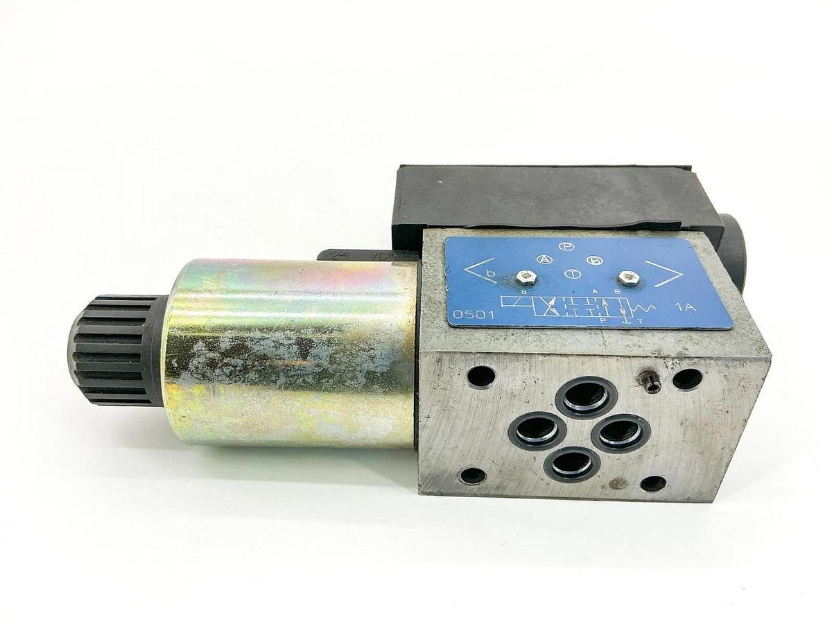 Used Continental Hydraulics VS5M-1A-GB-75L-K Directional Valve 24VDC 4000PSI 12W