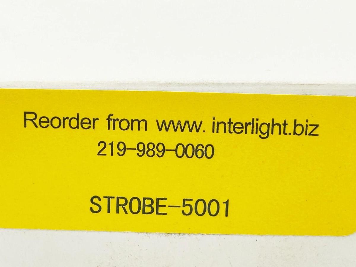 New Interlight Biz STROBE-5001 Tubular Light Lamp Flash