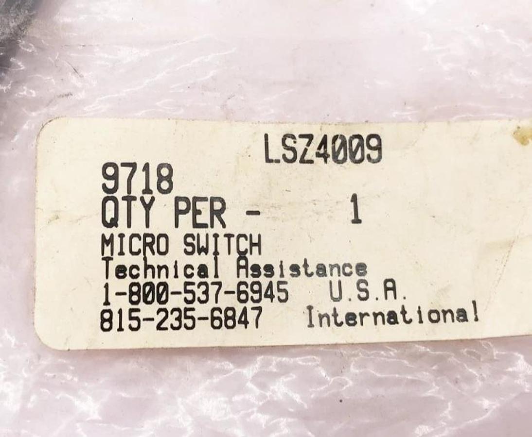 New Honeywell Microswitch LSZ4009 Limit Switch Actuator Rod