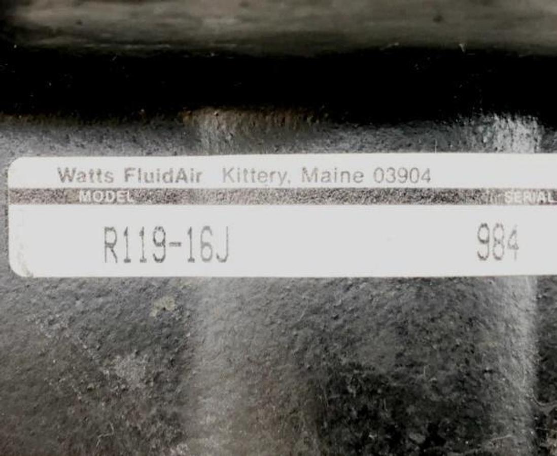Used Watts R119-16J Pilot Regulator (For Parts Only)