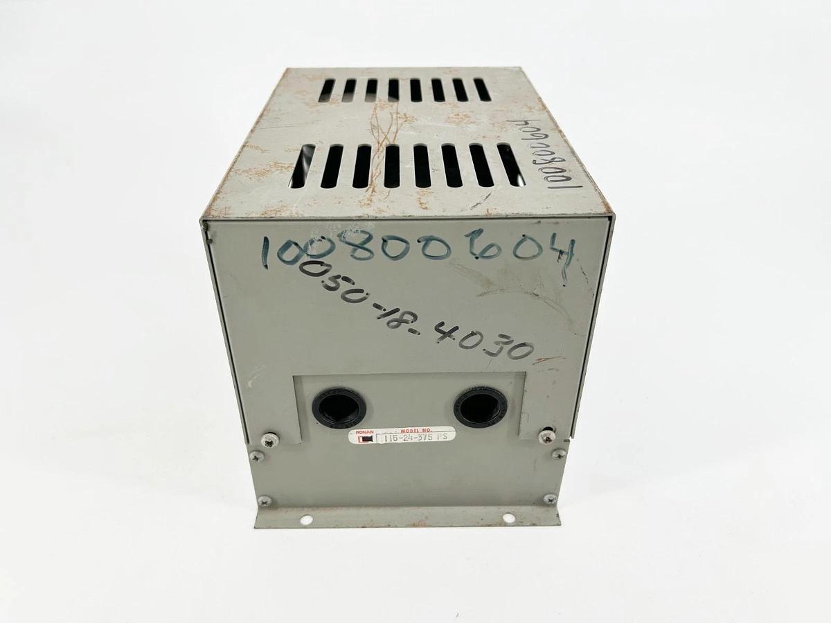 Used Ronan 115-24-375 Power Supply Series PS 115V 7A
