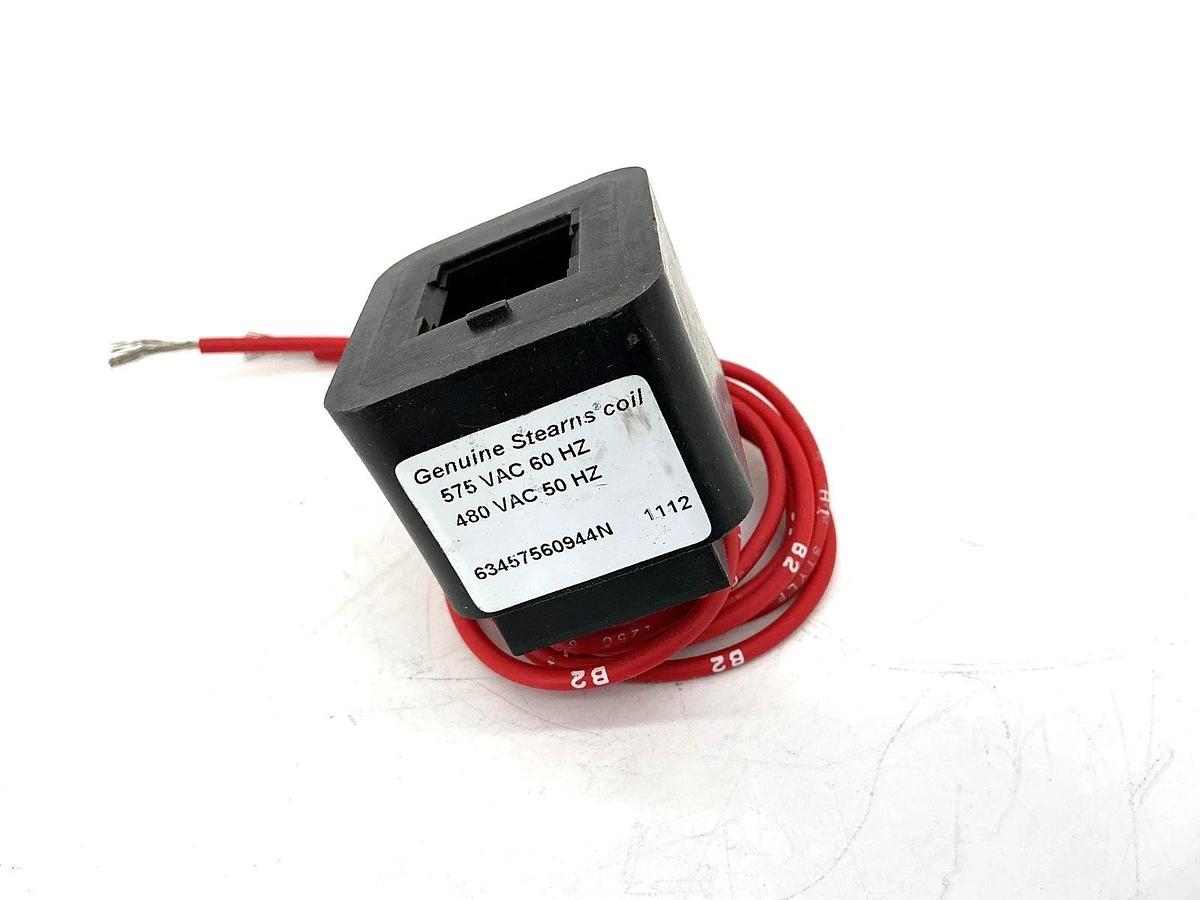 New Genuine Stearns 63457560944N Brake Coil 2-Wire 480/575VAC 50/60HZ - No Box