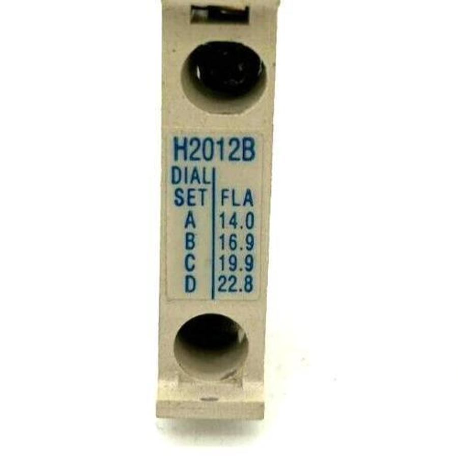 Lot of 2 New Eaton Cutler-Hammer H2013B Heater Packs, 14.0-22.8A