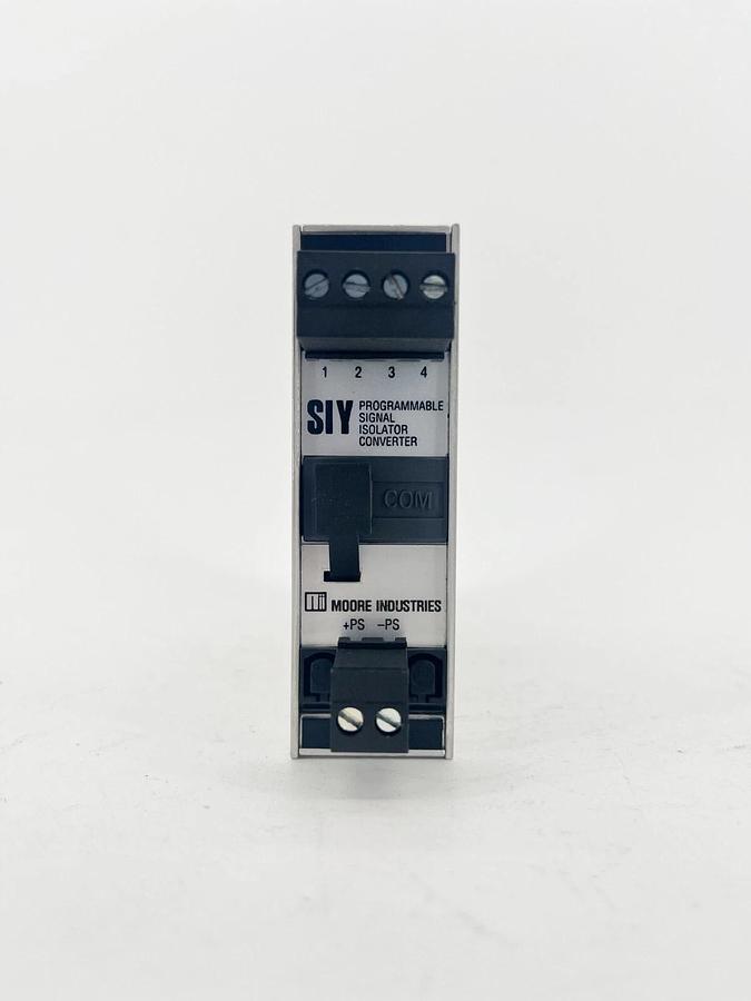 Used Moore Industries SIY/PRG/4-20MA/10-42DC-VTD [DIN] Signal Isolator & Converter