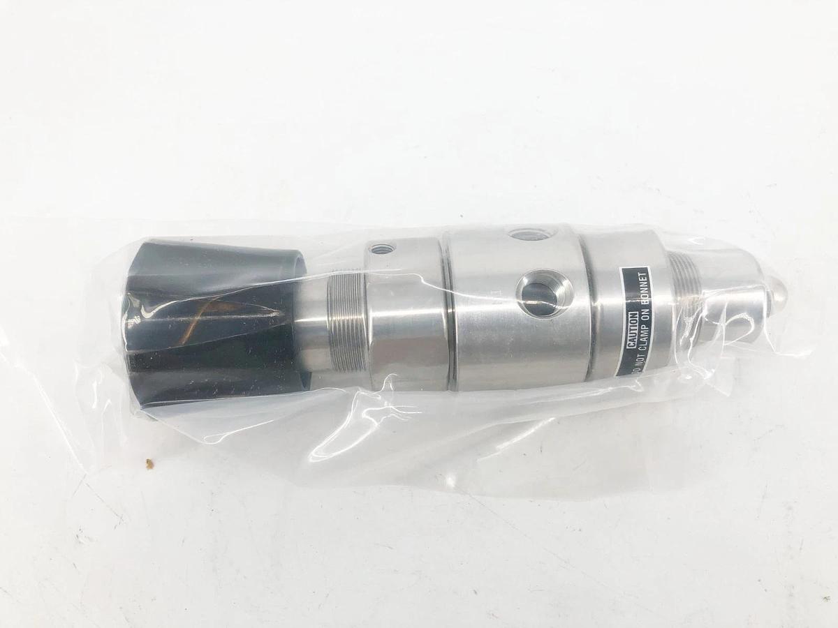 New Tescom 44-3464S24 Pressure Reducing Regulator SS 3500psig In 0-250psig Out