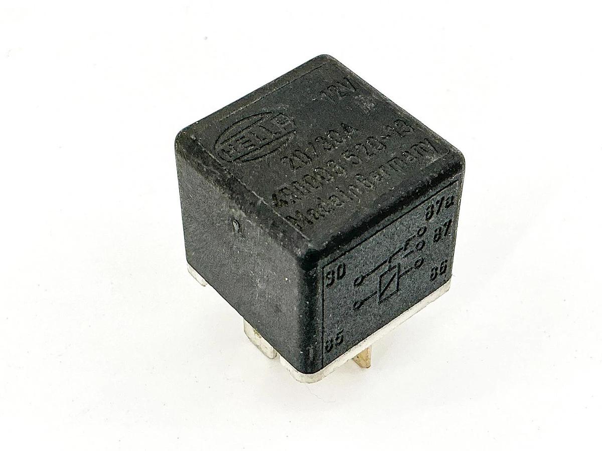 Used Lot of 3 Hella 4RD003-520-13 Relay 12V 20/30A