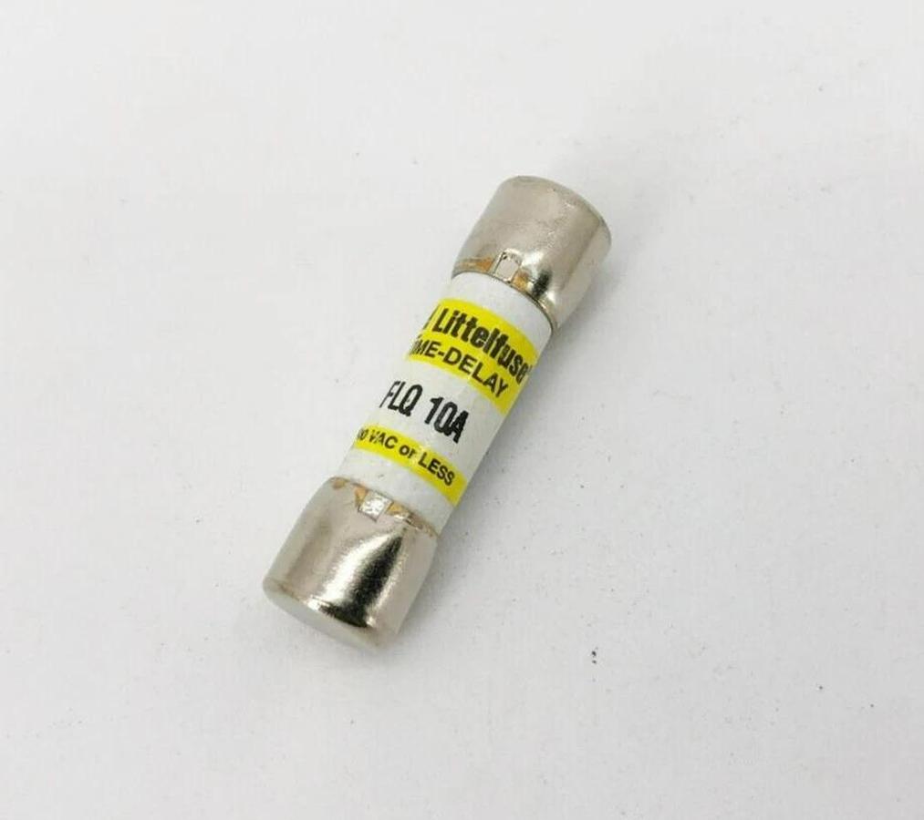 Lot of 3 New Littelfuse FLQ10A Time Delay Fuses 500V 10A
