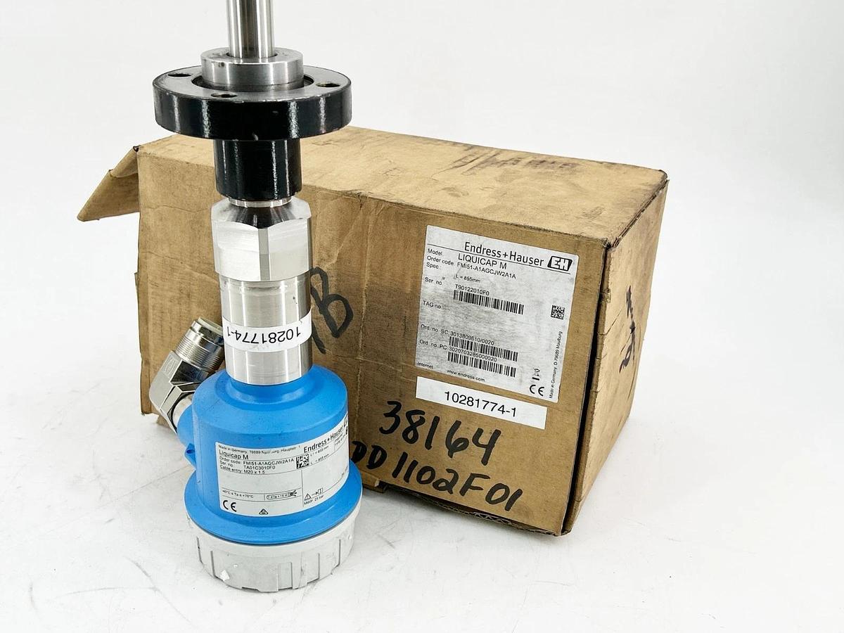 New Endress + Hauser FMI51-A1AGCJW2A1A LIQUICAP M Pneumatic Control 575MM