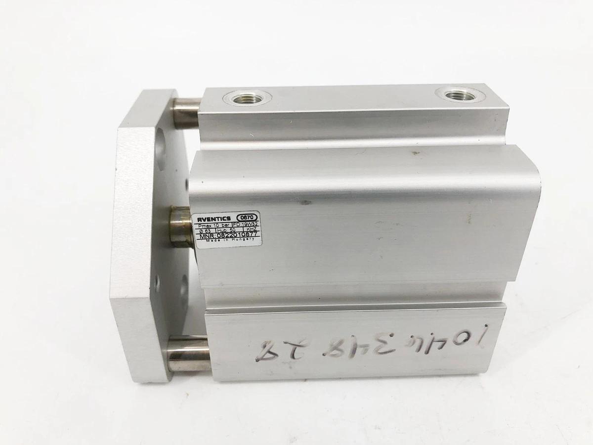 New Aventics 0822010877 Short Stroke Cylinder KHZ-DA-063-0050-M-NR - No Box