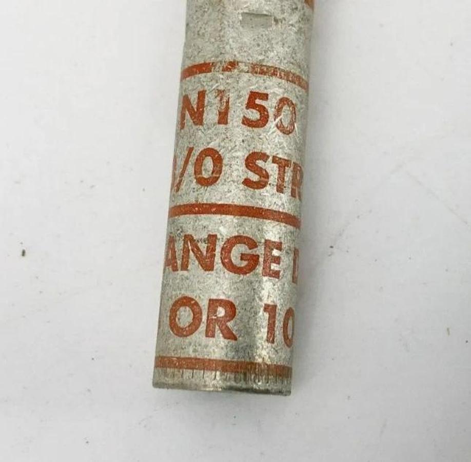 Lot of 3 New Burndy YS27 Splice Connectors N150 3/0 STR Orange 14 Or 101