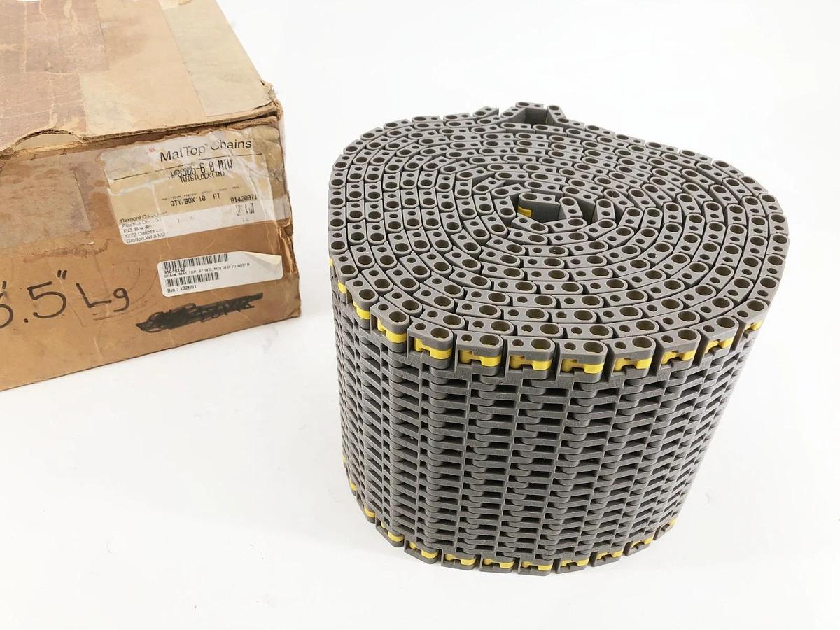 Used Rexnord HP8506-6-MTW MatTop Chain 81420871 13FT.